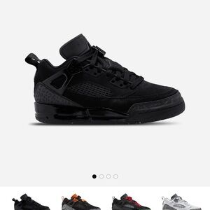 Jordan Spizike Low Black Sneakers